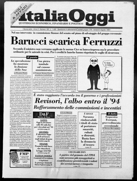 Italia oggi : quotidiano di economia finanza e politica